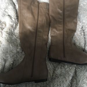 Brown Knee High Boots